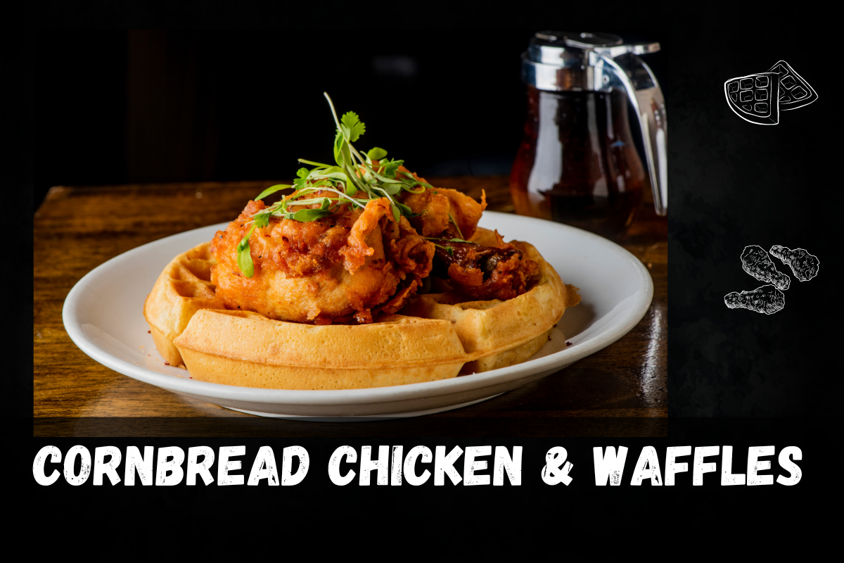 Cornbread Chicken & Waffles