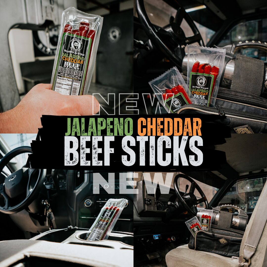 New Jalapeno Cheddar Beef Snack Sticks