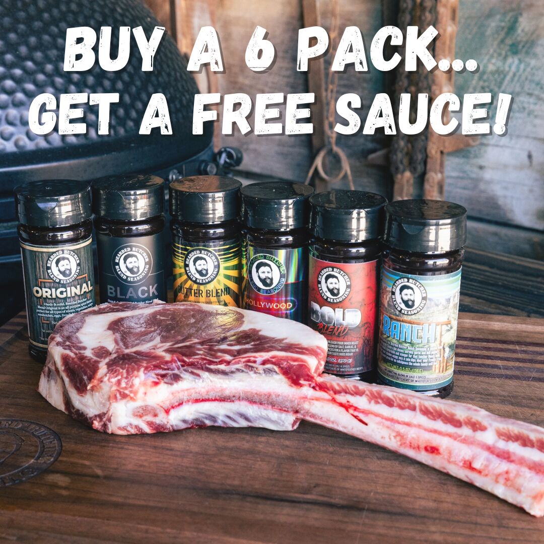 Buy a 6 pack of seasonings...get a free sauce