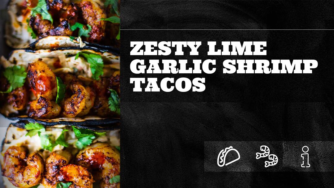 ZESTY LIME SHRIMP TACOS