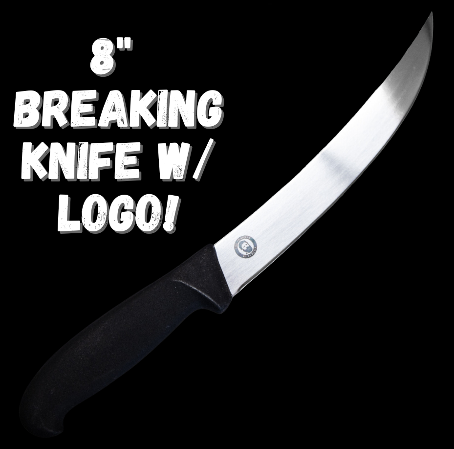 8" Breaking Knife w/ Logo!